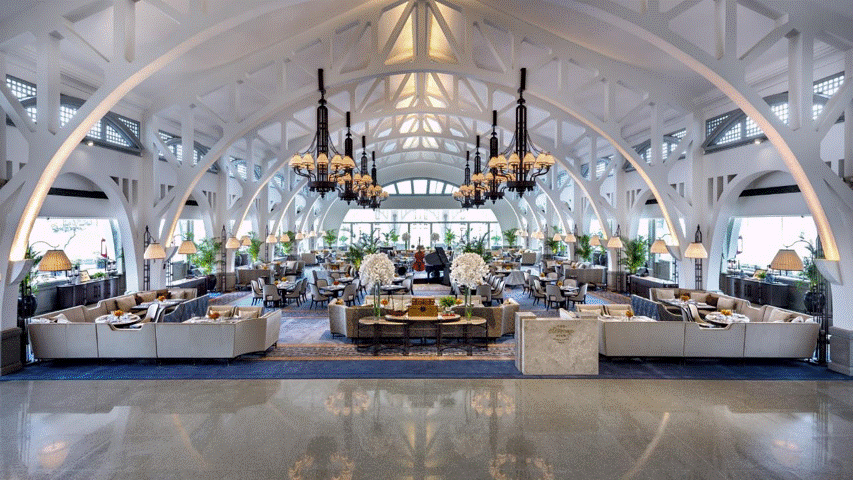 GIF images of the hotel at Fullerton Group
