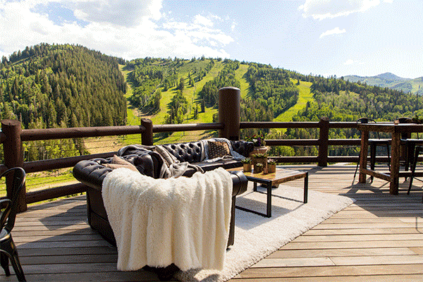 Gif of Summer Events used at Stein Eriksen Lodge