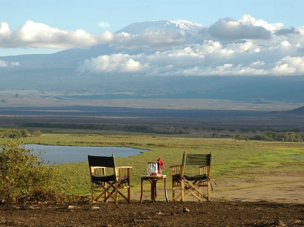 A Sundowner experience at Amboseli Serena Safari Lodge