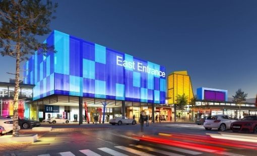 Exterior view of east entrance & parking area at Sunway Hotel Big Box