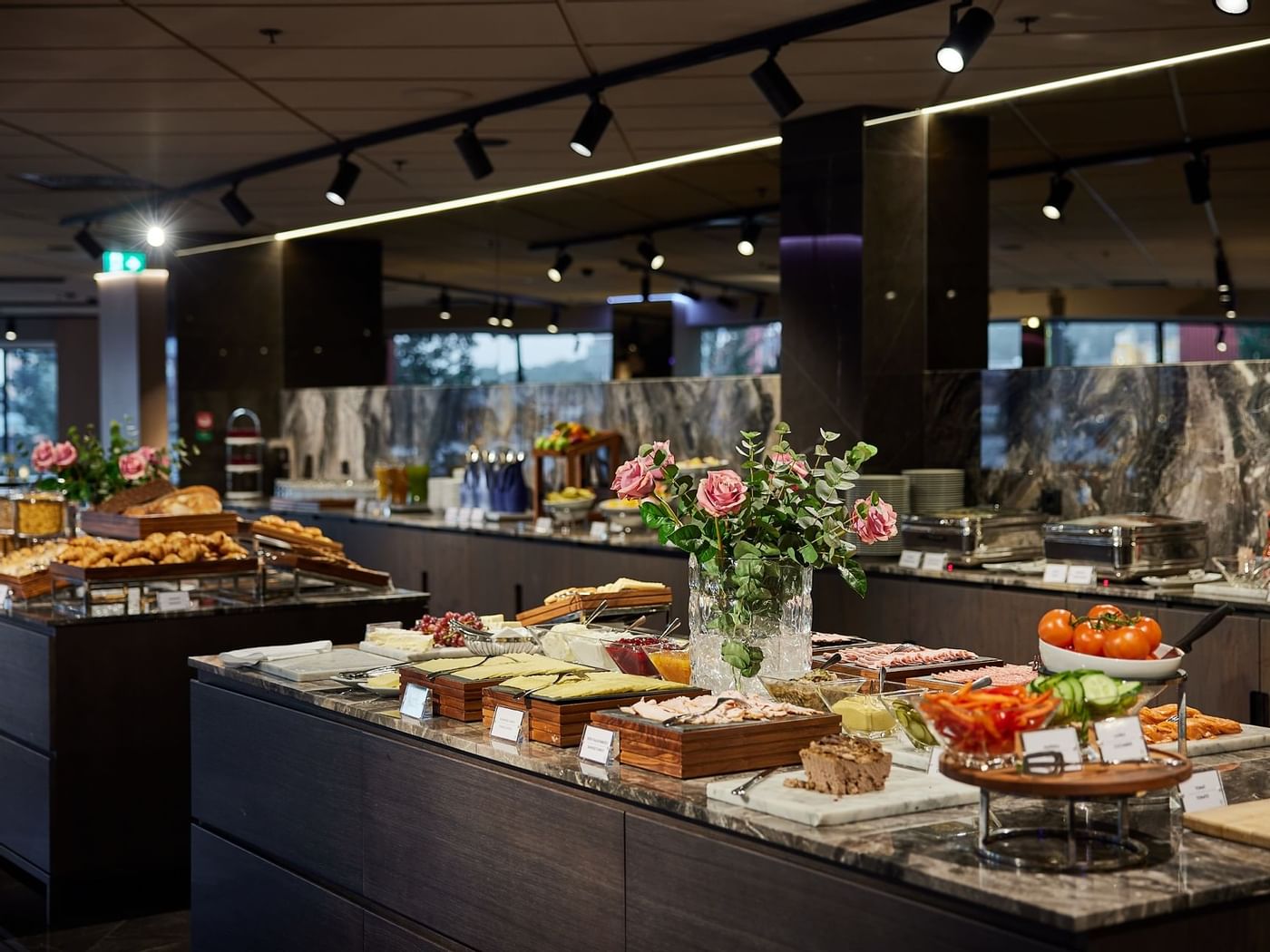 Breakfast at Hotel Riverton, Gothenburg