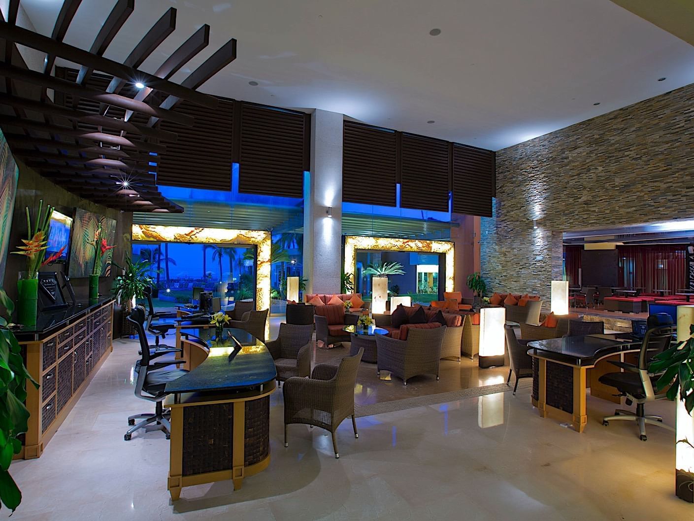 Entrada del hotel