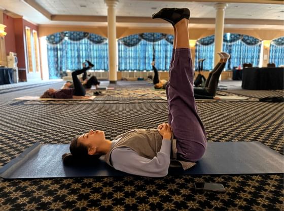 Women in Secret to Self-Healing Retreat session at Honor’s Haven Retreat