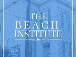 The Beach Institute poster used at River Street Inn