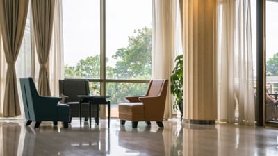 Lobby bar at Fleuve Congo Hotel Hotel in Kinshasa