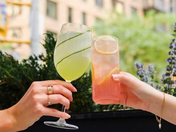 boutique hotel dining perks at moderne hotel nyc