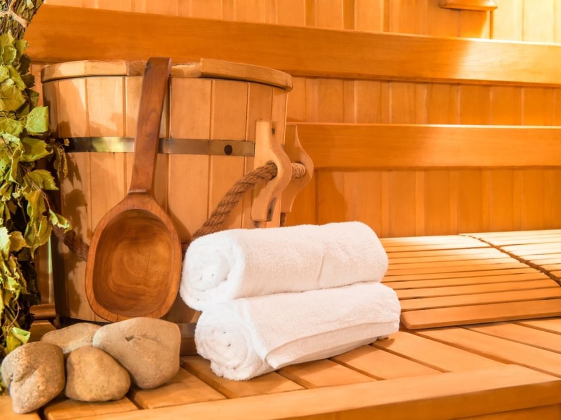 Sauna and steam room Mena Plaza Al Barsha Dubai
