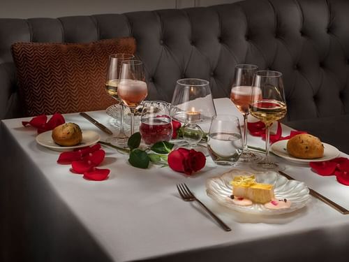 San Valentin's dinner at Gran Hotel Inglés