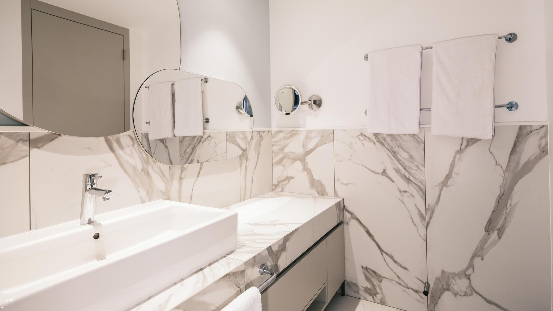 Bathroom Vanity, Family Suite Superior at Falkensteiner Hotels