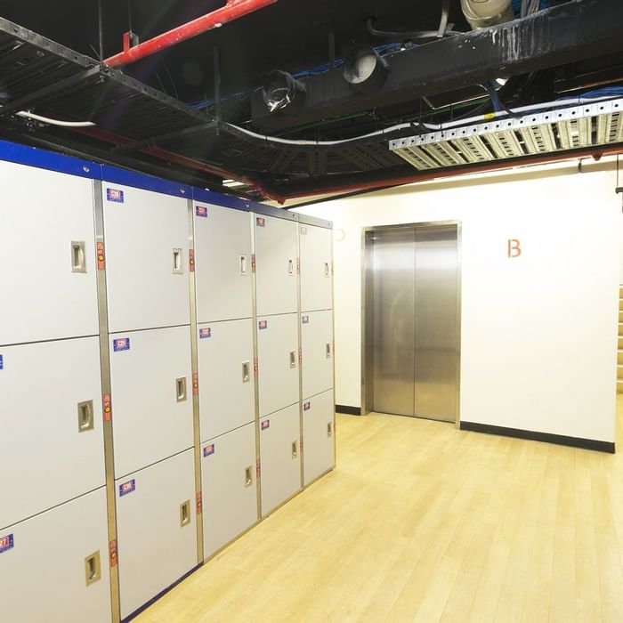 Locker Room at the Ibis Sydney World Square