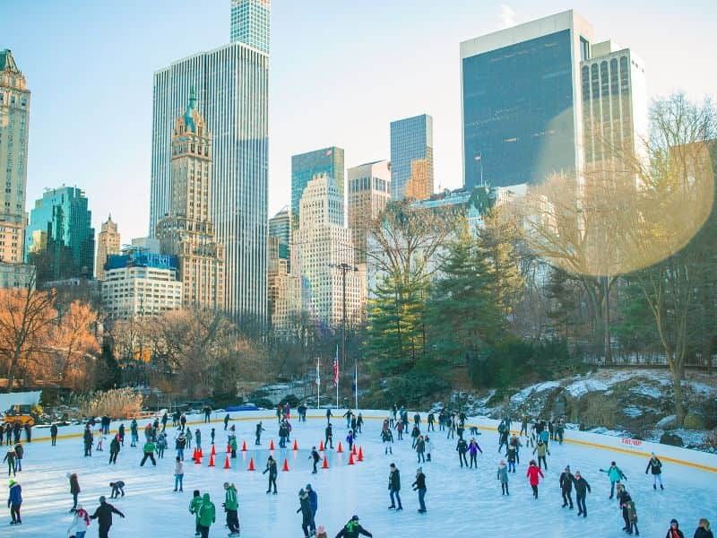Ice Skating in Central Park NYC