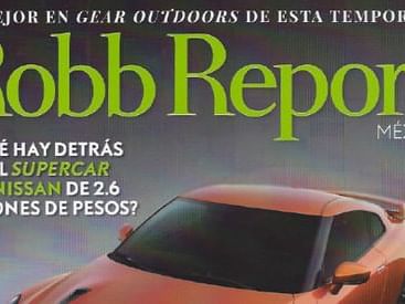 Robb Report mexico magazine