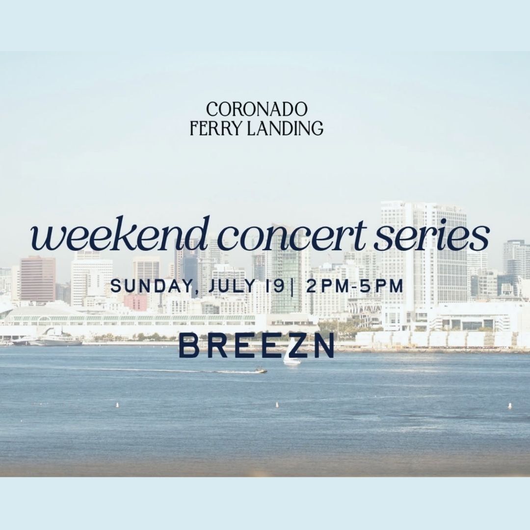 Coronado Weekend Concert Series Presents: Breezn | What to do in San Diego | El Cordova Hotel