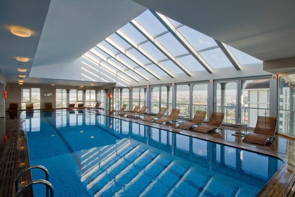 Indoor Swimming Pool at WOW Istanbul Hotel