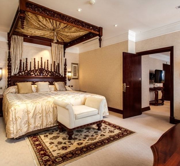 Interior of The Presidential suite at Polana Serena Hotel