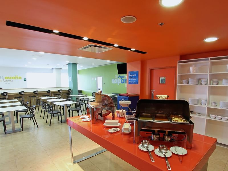 Breakfast Buffet area in a breakfast room at One Hotels