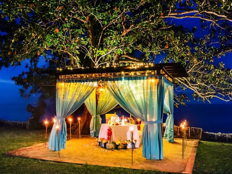 Romantic Dinner at The Gazebo