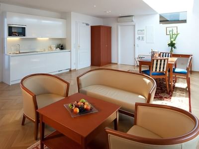 Livingroom at Ambassador Hotel in Vienna