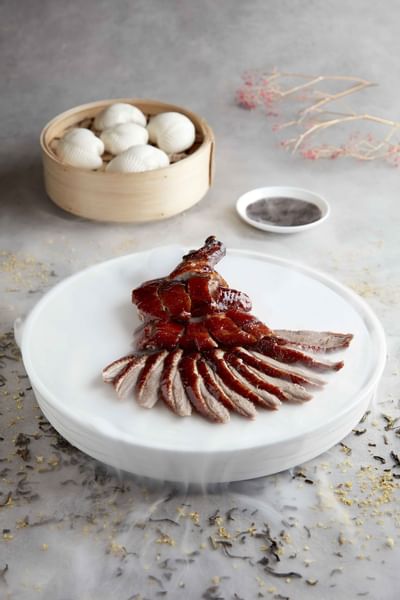 Grand Shanghai Crispy Smoked Duck Steamed Bun