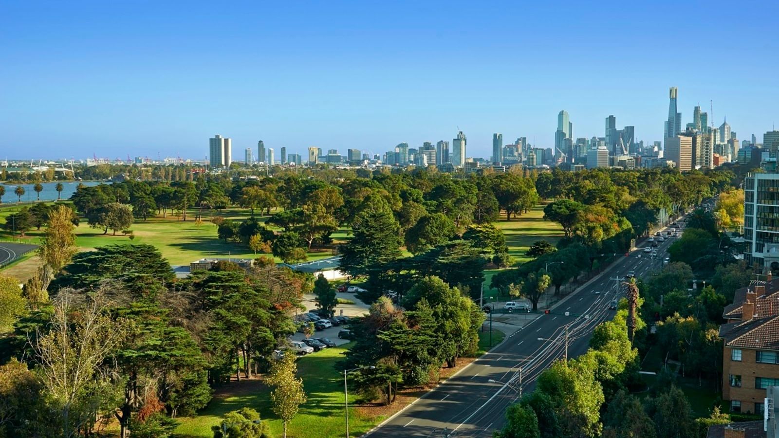 A view of city at Pullman Albert Park