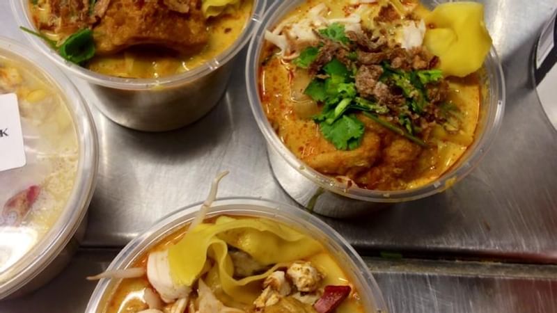 Close up of served dishes at Darwin Airport Hotels
