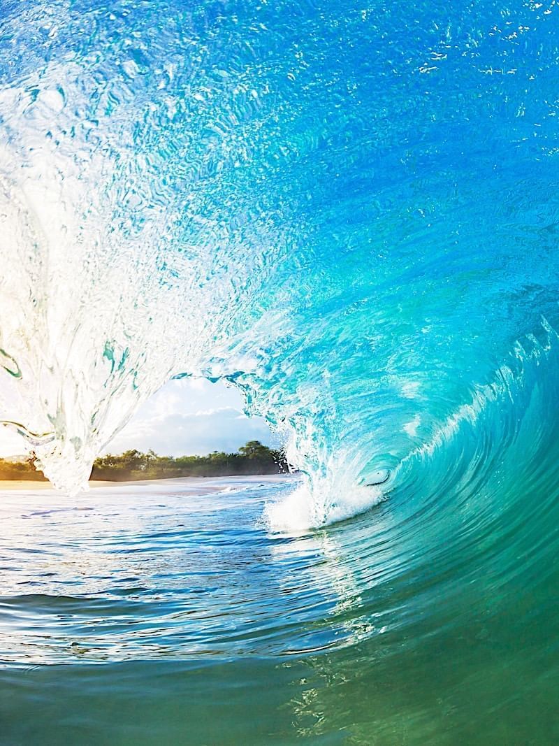 Beach waves
