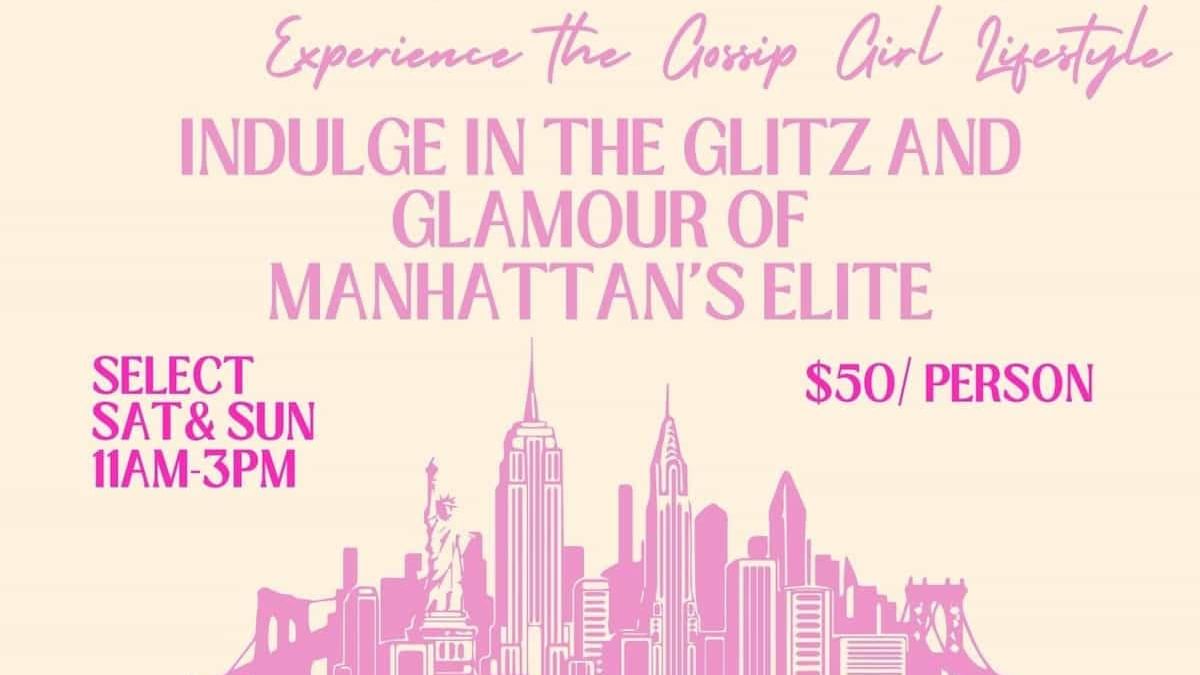 Gossip Girl Experience at the Empire Hotel Rooftop Bar