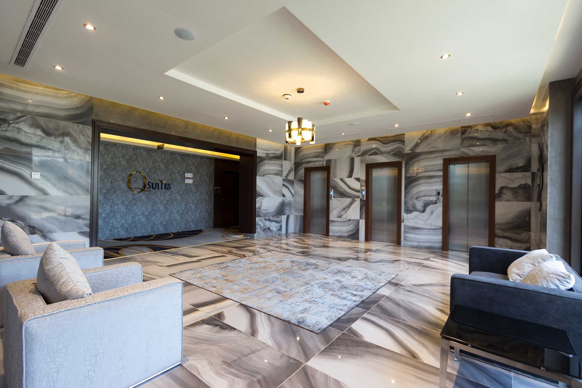 Lobby at EWA Hotel Apartments