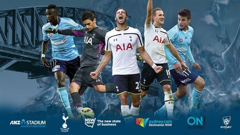 A football match poster - Novotel Sydney Olympic Park