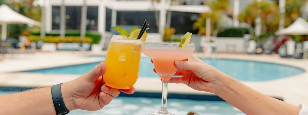 Poolside Cocktails Oasis Pool Bar