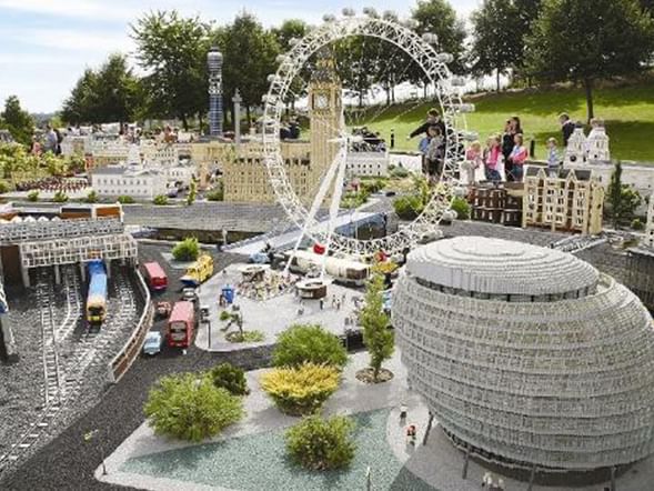 Landscape view of Legoland near St. Giles Heathrow Hotel