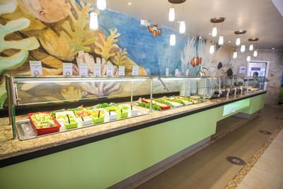 A Portside Buffet display at Holiday Inn Montego Bay