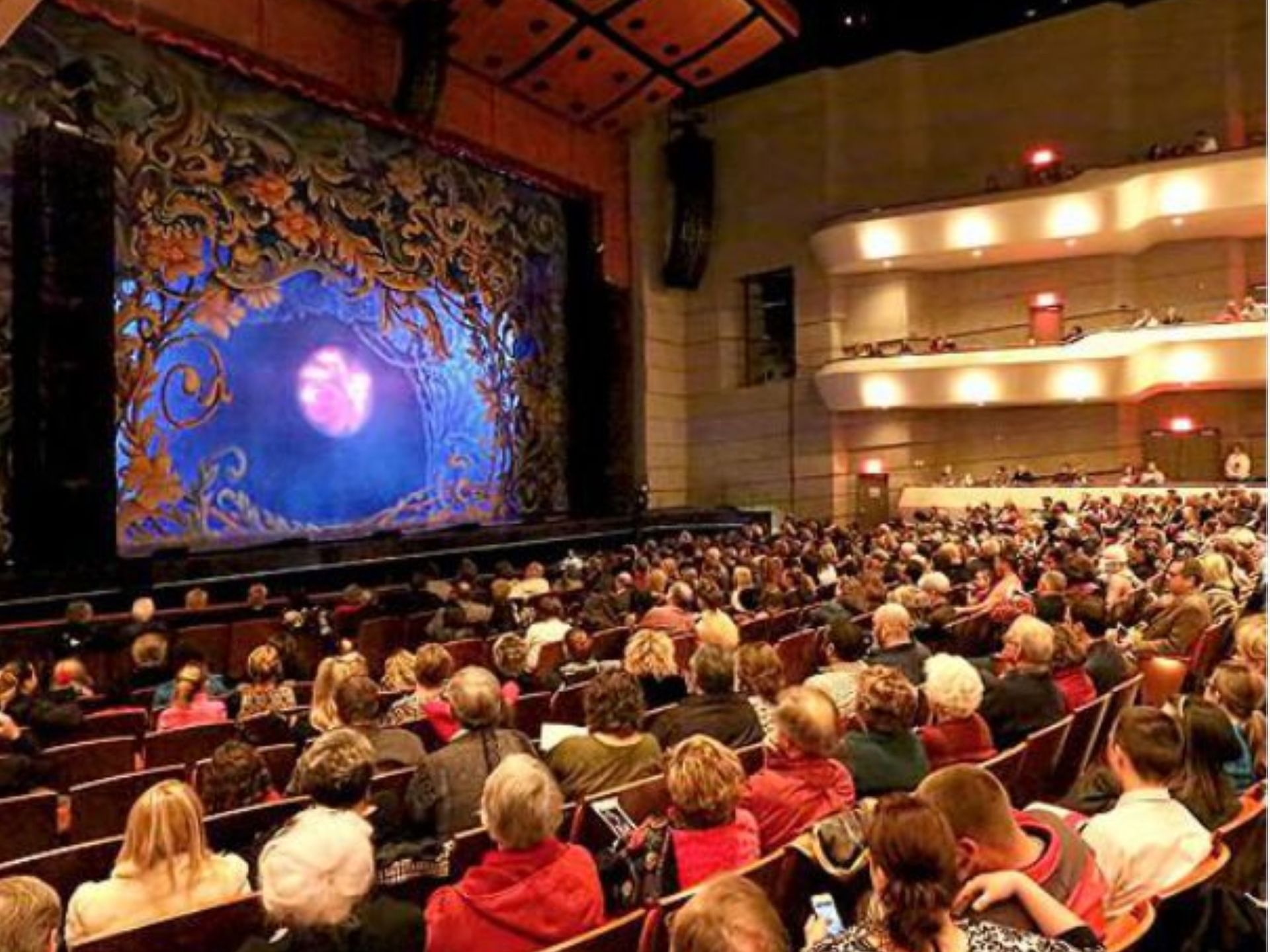 Interior of Wagner Noël Performing Arts Center near MCM E.H.O