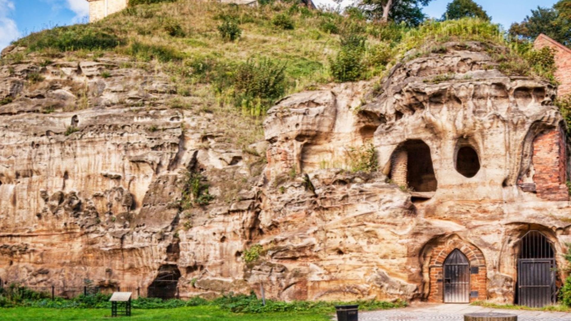 Exterior view of a Cave near Village Hotels Nottingham