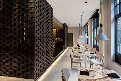tables at Monmouth Kitchen