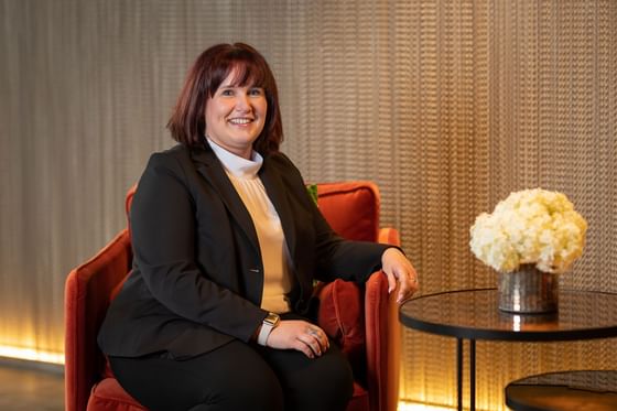 Close-up of Nicole Hofmann, Best Western Hotel Spirgarten