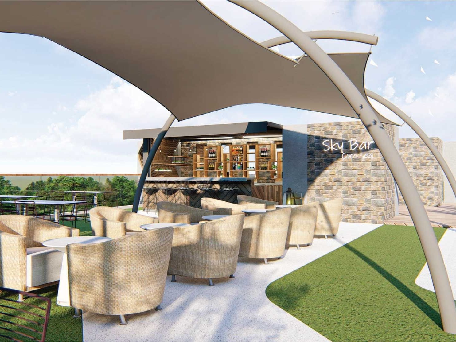 Dao Sky Bar & Grill Restaurant - Wyndham Grand Nai Harn Beach Phuket