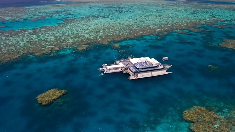 A cruise in the sea at Novotel Cairns Oasis