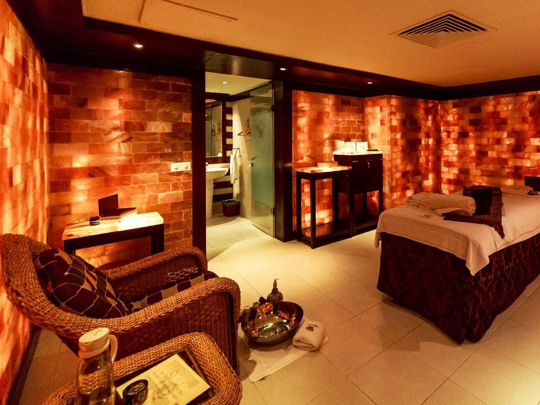 Interior view of the Maisha Spa at Islamabad Serena Hotel
