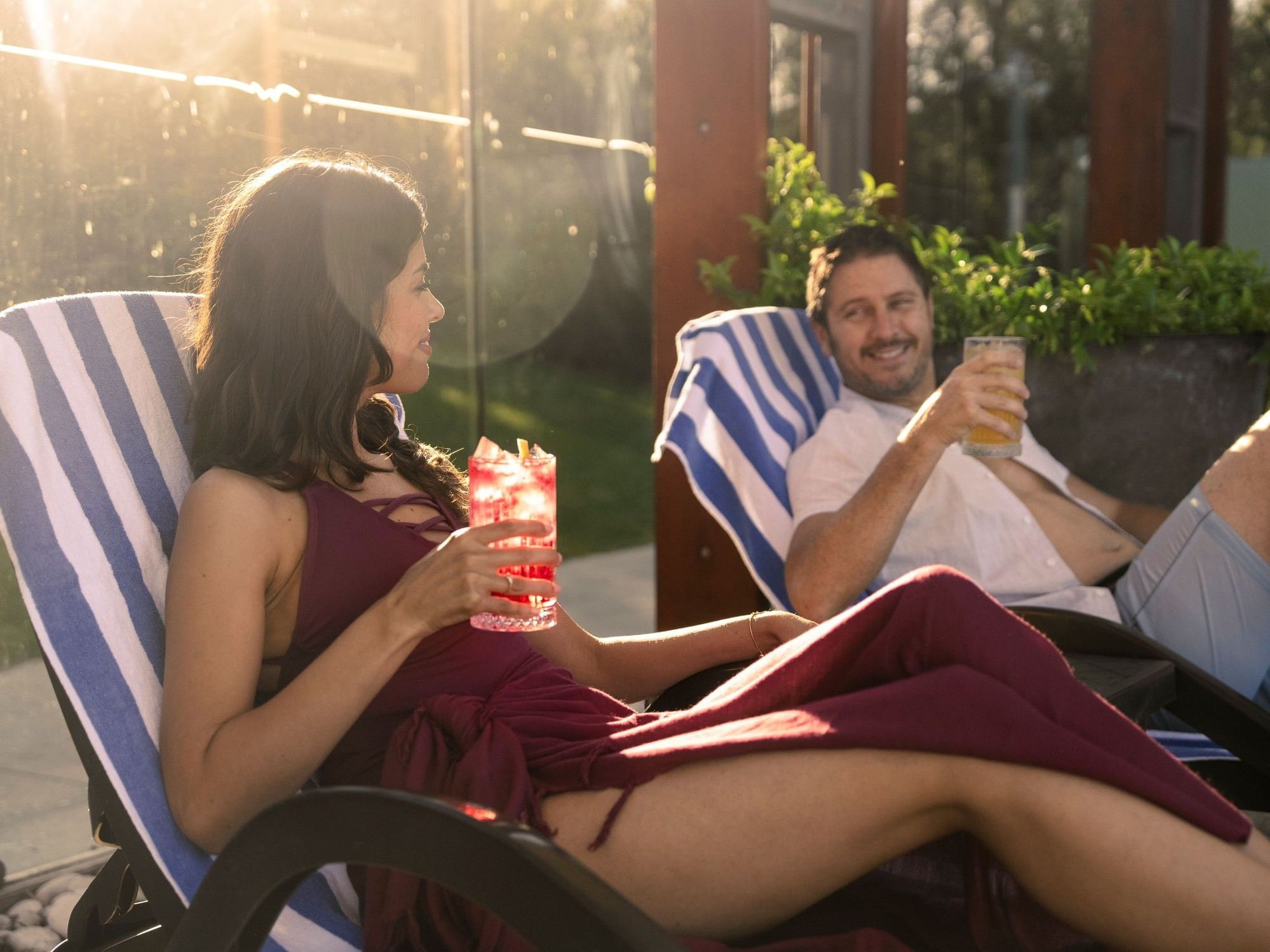 Couple relaxing at Pullman Bunker Bay Resort 