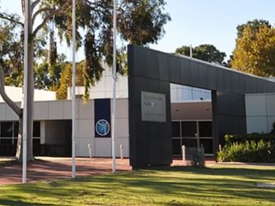 Entrance of Technology Park near Nesuto Curtin Perth Hotel