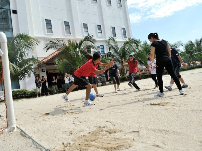 Play Sand Volleyball at Lexis PD Outdoor Facilities