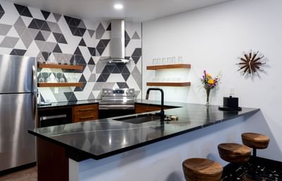 Earl Suite kitchen