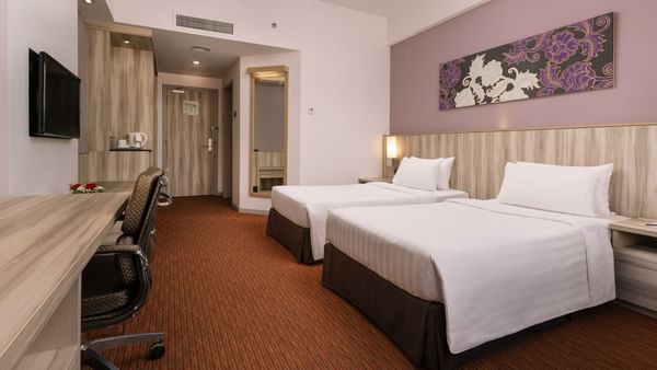 Superior Twin Room with comfortable furnishings