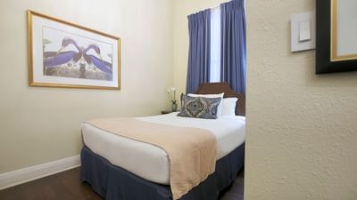 Petite Room with one queen bed at Andrew Jackson Hotel