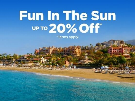 Fun In The Sun! Up to 20% Off, Terms Apply.