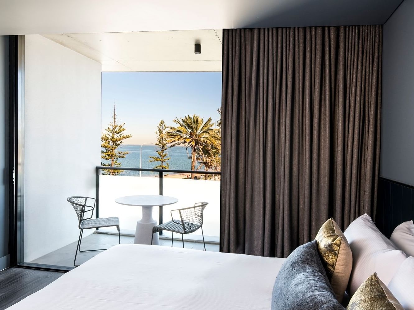 Deluxe Room of 1 king bed at the Sebel Brisbane Margate Beach