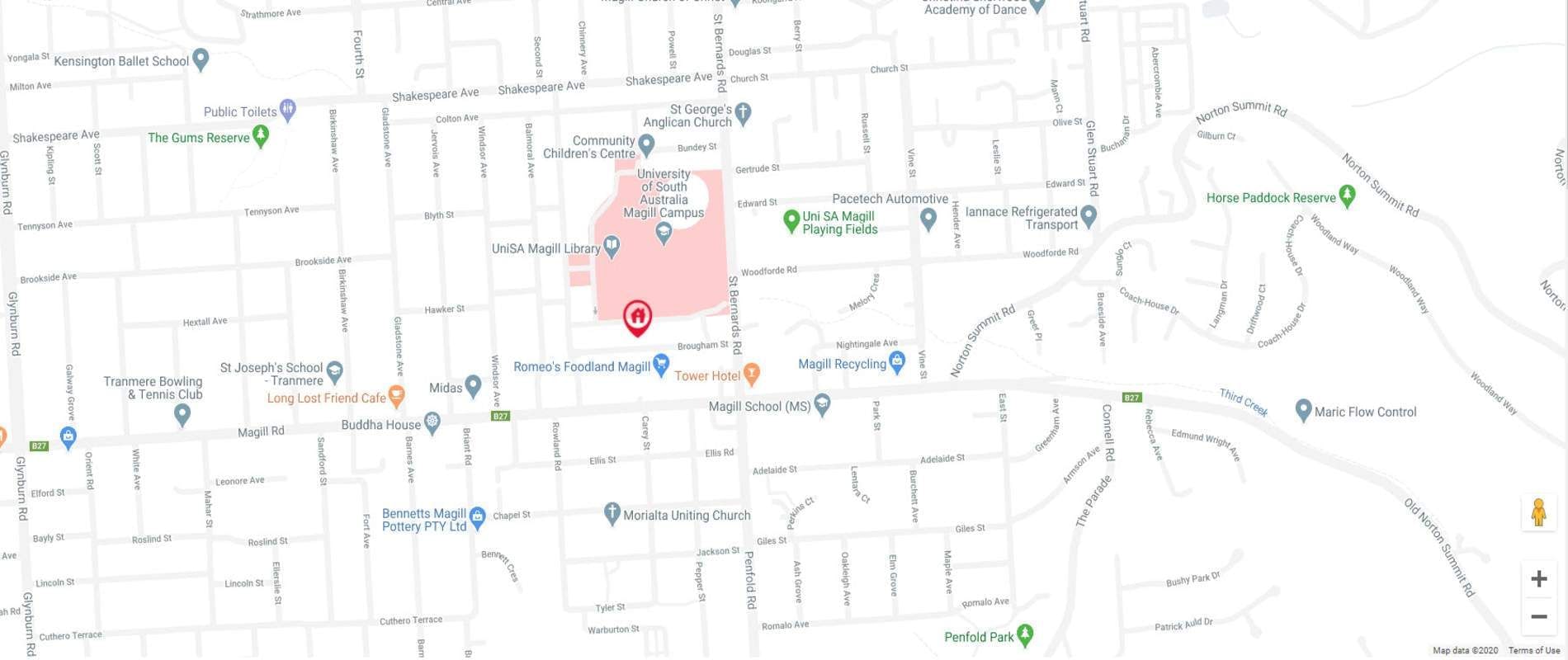 Student Living - Magill Campus Map