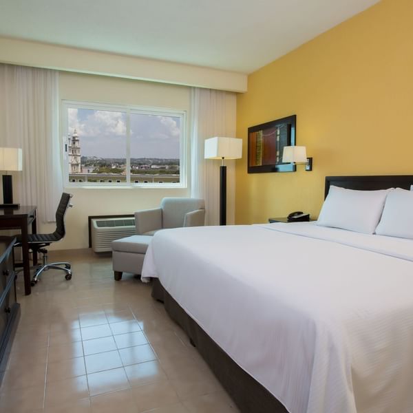 Interior view of the Superior Room at Gamma Hotels