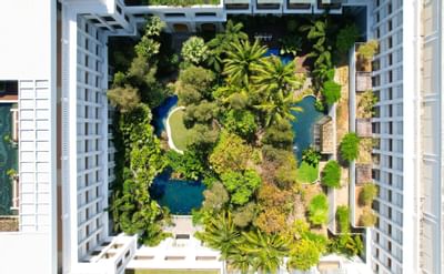 Aerial view of the Terrance at Danna Langkawi